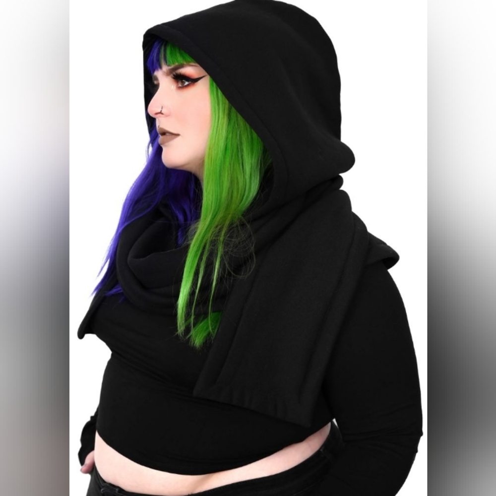 Hooded Wrap Scarf